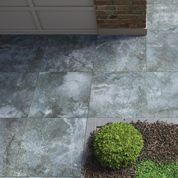 Garden floor tiles in the Uk weather