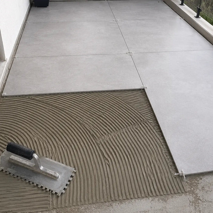 What is the best tile adhesive for outdoor use?