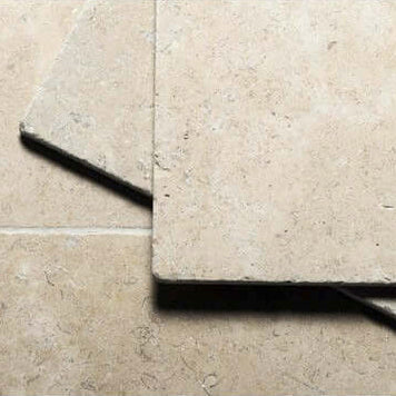 Tumbled limestone floor tiles- durability and elegance
