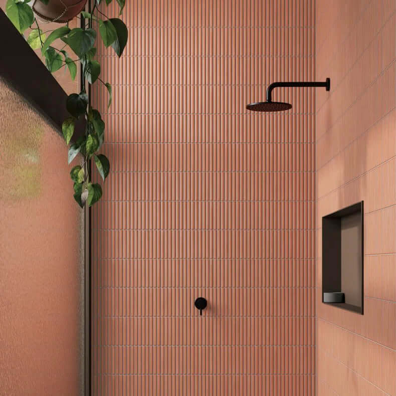 wall tiles in the bathroom