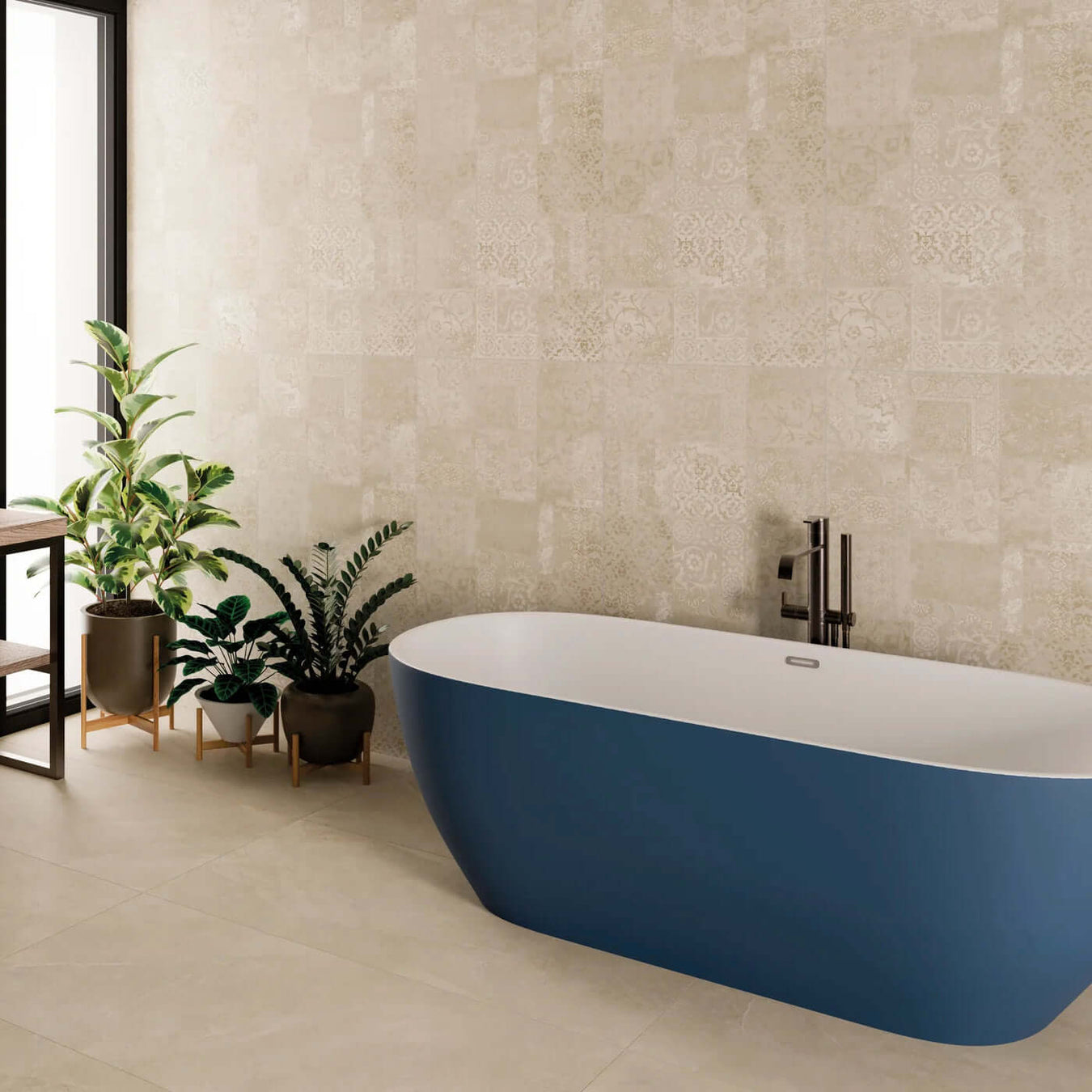 bathroom tiles on wall and floor