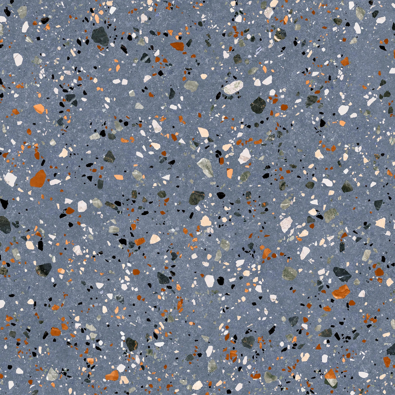 Terrazzo floor tile selection