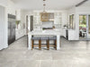 Kenford Grigio porcelain tiles cut sample TILEJOB.CO.UK