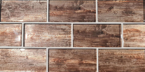 Frontier Redwood Mosaic Wall 350x300x8mm TILEJOB