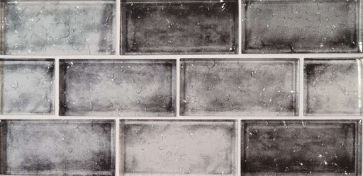 Rainfall Grey Mosaic Wall 350x300x8mm TILEJOB