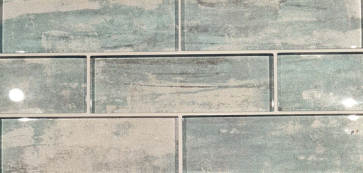 Driftwood Green Mosaic Wall 350x300x8mm TILEJOB
