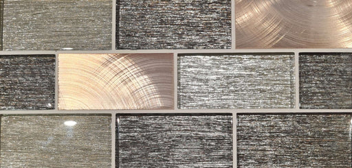 Portland Brown Brick Mosaic Wall 350x300x8mm TILEJOB