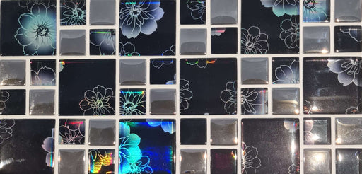 Fantasy Nero Mosaic Wall 300x300x8mm TILEJOB