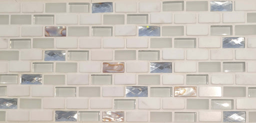 Nautica Oyster White Mosaic Wall 295x292x8mm TILEJOB