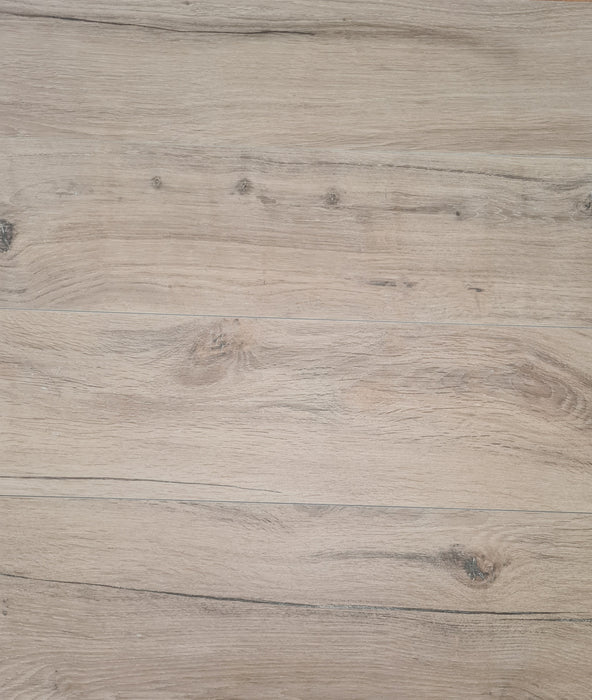 Manor Greige Wood effect porcelain tiles 20x120cm