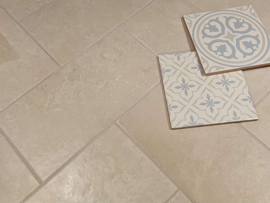 Corfu blanco porcelain tiles 20x40cm