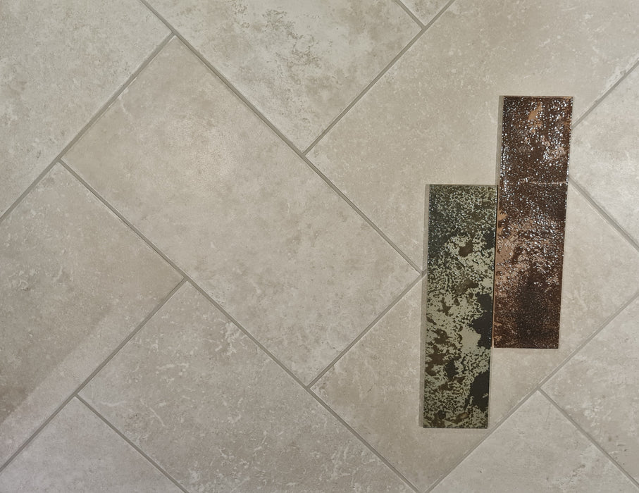 Corfu grey porcelain tiles 20x40cm