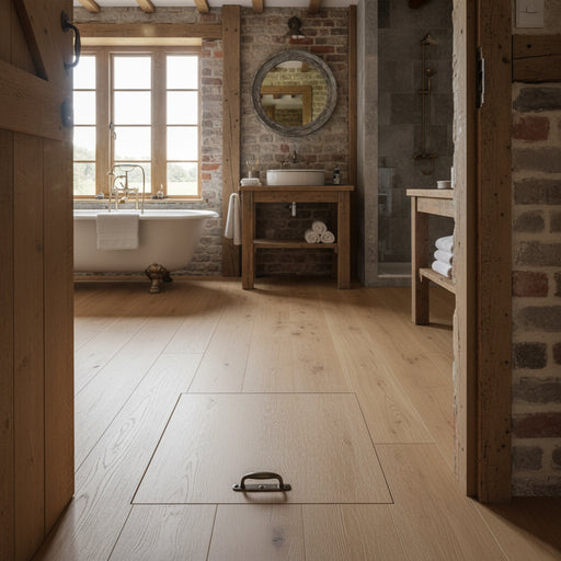 Original Oak Elite Engineered Wood Flooring HDF Long Length 20X185cm
