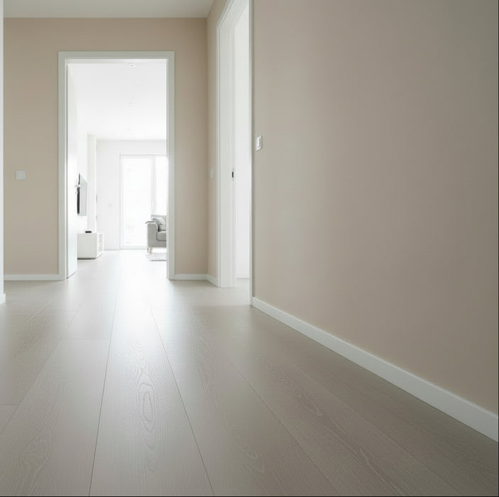 Soft Aged Oak Elite Engineered Wood Flooring HDF Long Length 20X185cm