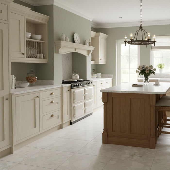 Piazza blanco terrazzo porcelain tiles 60x120cm