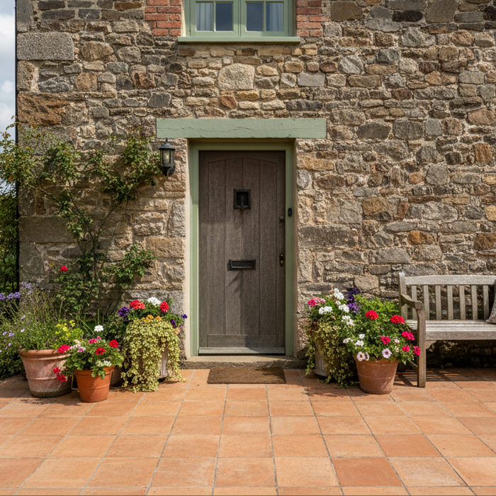 Amalfi Natura Outdoor terracotta tiles R11