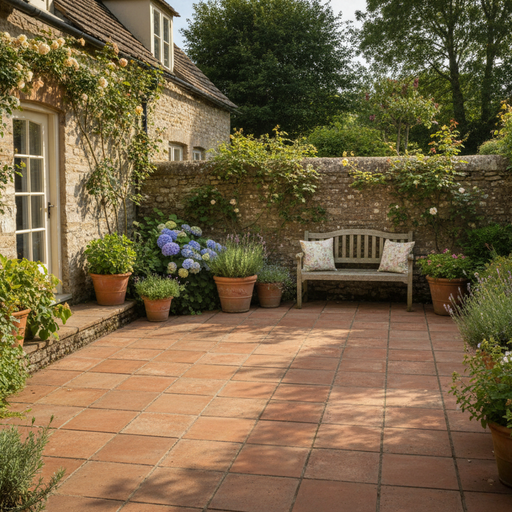 Amalfi Rosso Outdoor terracotta tiles R11