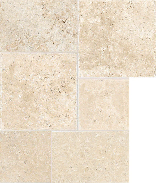Chateaux travertine beige cut sample TILEJOB