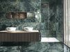 Icaro Musk Green Gloss Marble Effect Tiles 600x1200mm