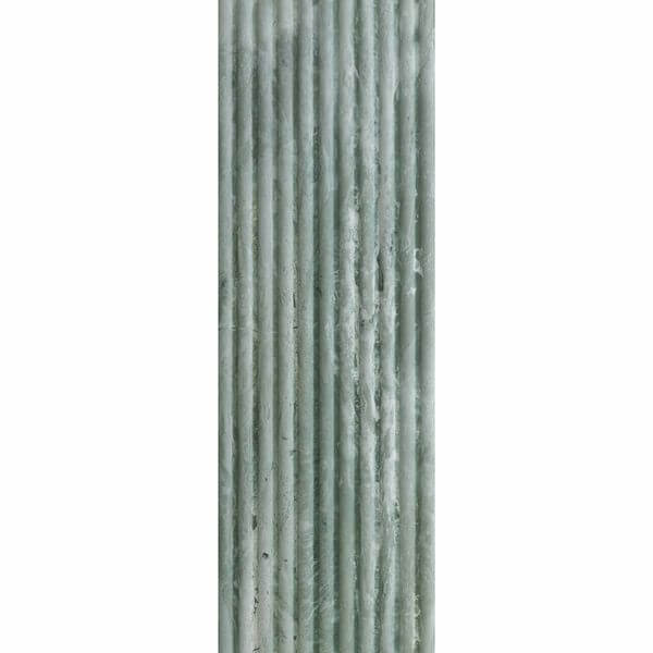 Genoa Green marble fluted wall tiles 120x40cm All tiles TILEJOB.CO.UK
