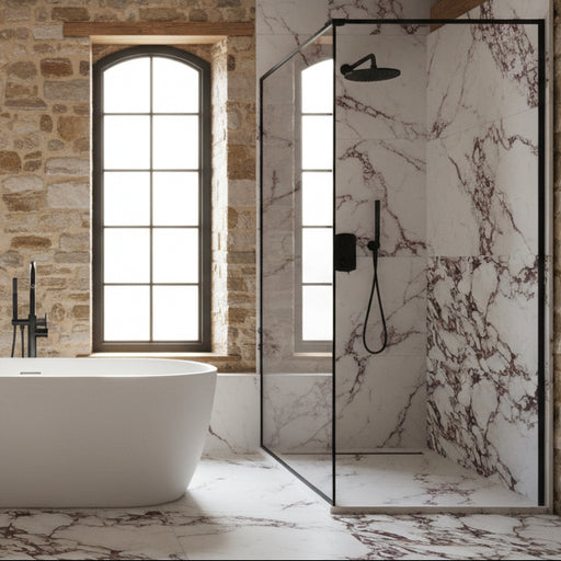 Calacatta Viola Novel Matte Porcelain Porcelain Tiles