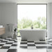 Charming Black Classic Marble effect tiles 30x30cm