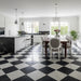 Charming White Classic Marble effect tiles 30x30cm