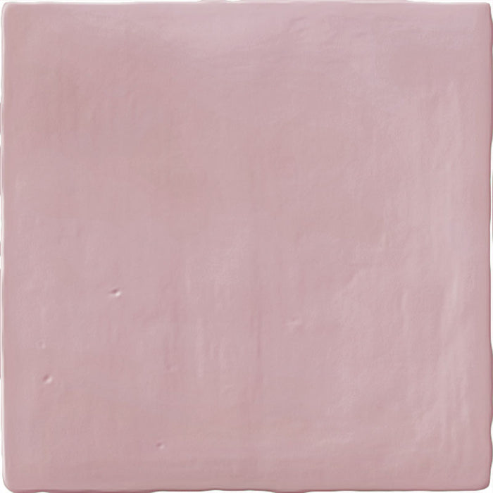 Zellige Pink Wall tiles 13x13cm