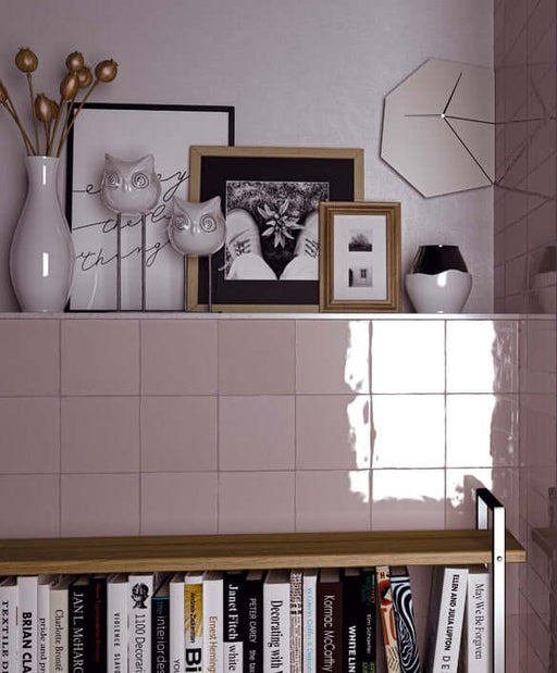 Zellige Pink Wall tiles 13x13cm All tiles TILEJOB