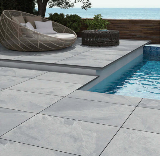 Brazilian Grey outdoor porcelain tiles 60x90x2cm All tiles TILEJOB