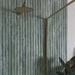 Genoa Green marble fluted wall tiles 120x40cm All tiles TILEJOB.CO.UK