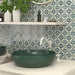 Alma Green Porcelain tiles 20x20cm