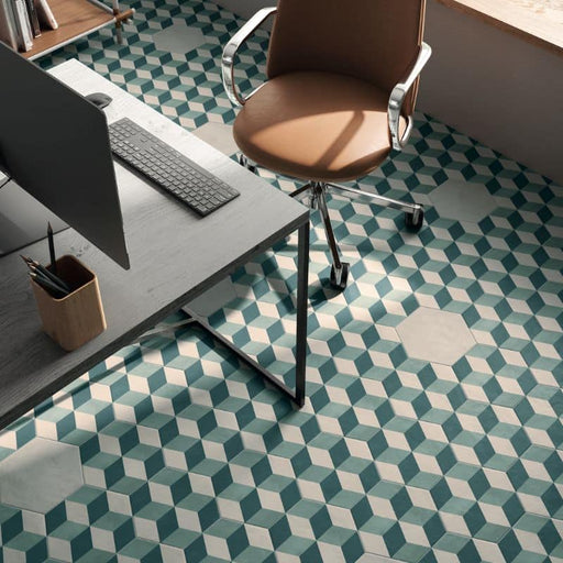 Eden Cube Classic Patterned Tile 20x20cm All tiles TILEJOB