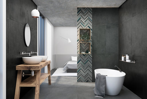 Dorset Grey porcelain tiles 60x60cm All tiles TILEJOB.CO.UK