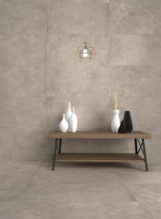 Dorset Mud porcelain tiles 60x60cm All tiles TILEJOB.CO.UK
