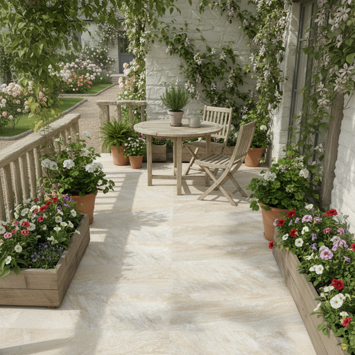Elice Gold Summer porcelain outdoor tile 60x90x2cm