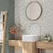 Botanical Tropical Leaf Green Ceramic Tiles 30X60cm