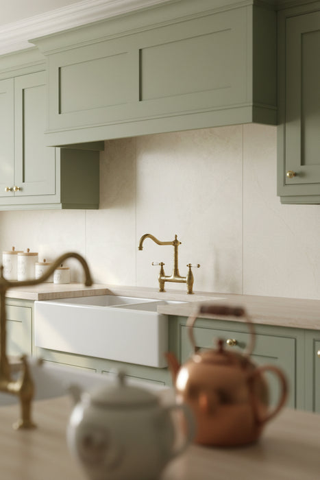 Moonlight Ivory porcelain tiles 60x60cm and 60x30cm