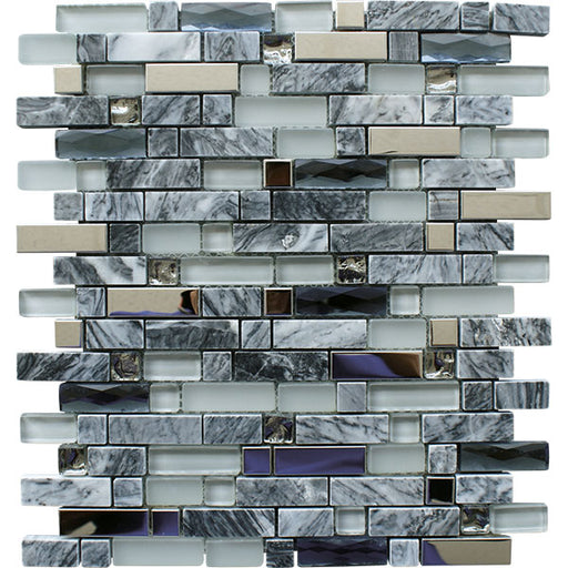 Gemstone Quartz Mosaic Wall 320x300x8mm