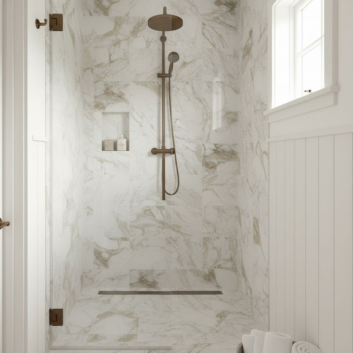 Gold stone gloss porcelain tiles 60x120cm