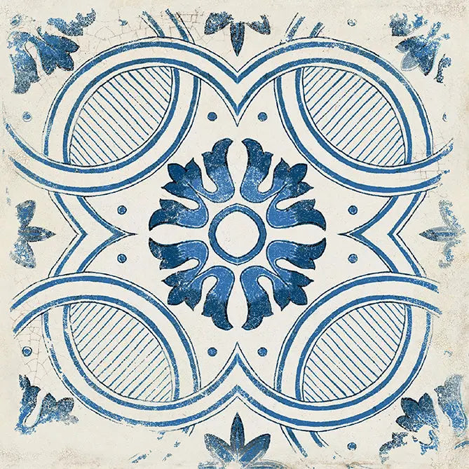 Terra Bella Azzurra pattern tiles