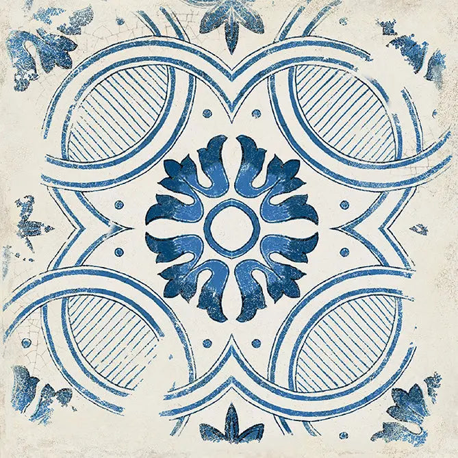 Terra Bella Azzurra pattern tiles