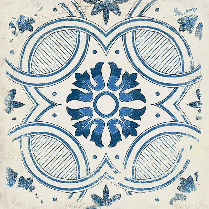 Terra Bella Azzurra pattern tiles
