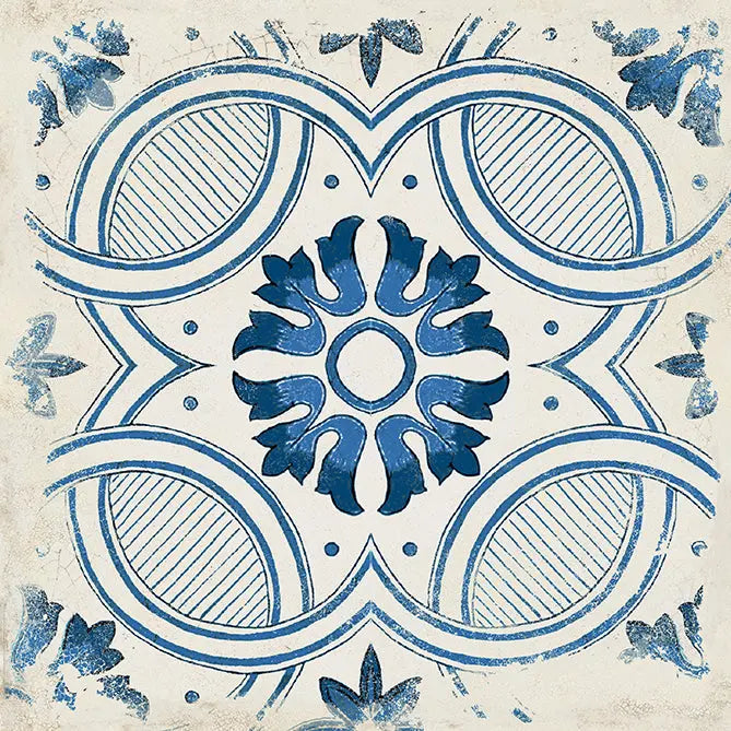 Terra Bella Azzurra pattern tiles