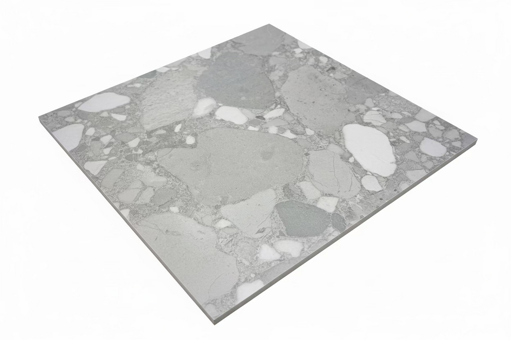 Piazza perla terrazzo porcelain tiles 60x120cm