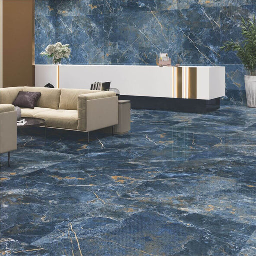 Icaro Blue cut sample TILEJOB