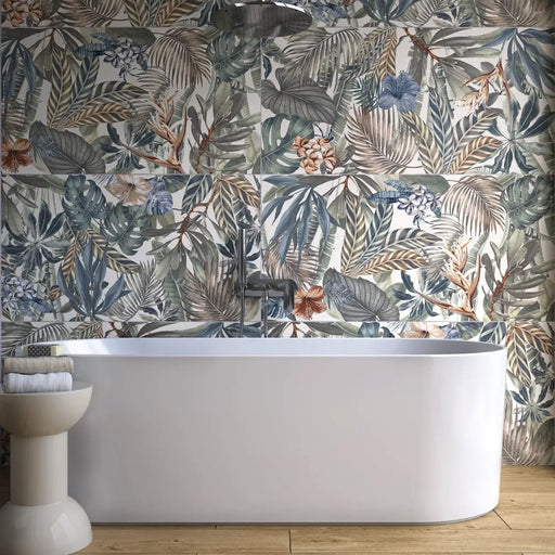 Resina Jungle tropical white matt 60x120cm All tiles Tilejob