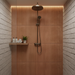 Mixtone Rosso Decor Porcelain Matt Tiles 60x120cm