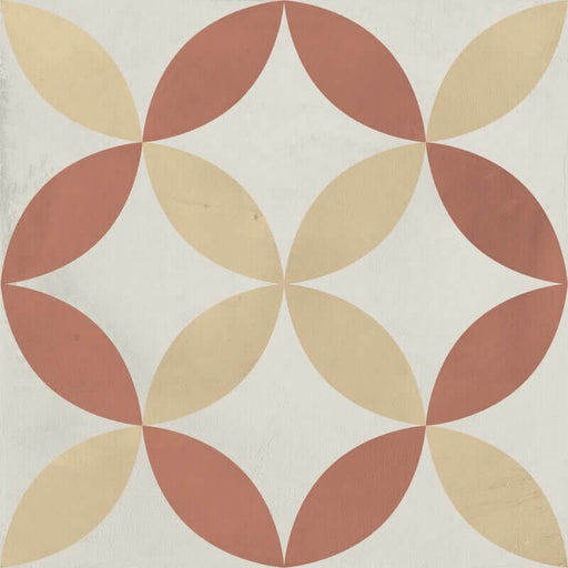 Florida Cotto Porcelain tiles cut sample TILEJOB.CO.UK