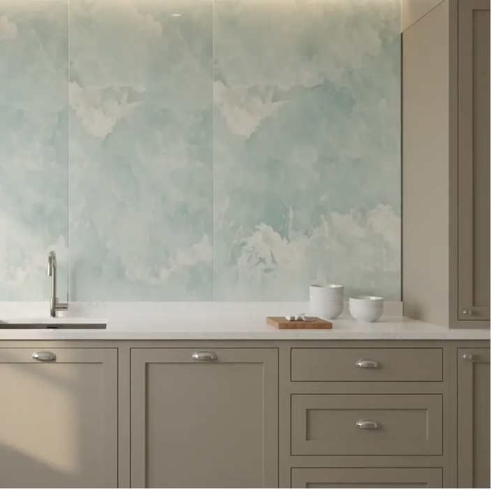 Onyx Blue Calma Gloss Tiles 60x120cm